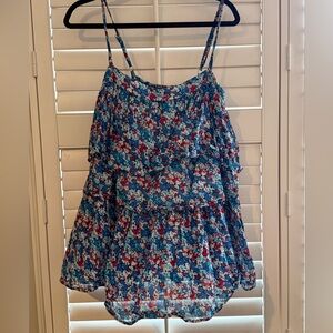 Free People FP One Tiered Floral Boho Tank Top – Size L